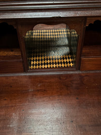 A George II Mahogany Secretaire Bookcase