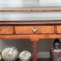 An 18th Century Oak Pot Board Dresser and Rack