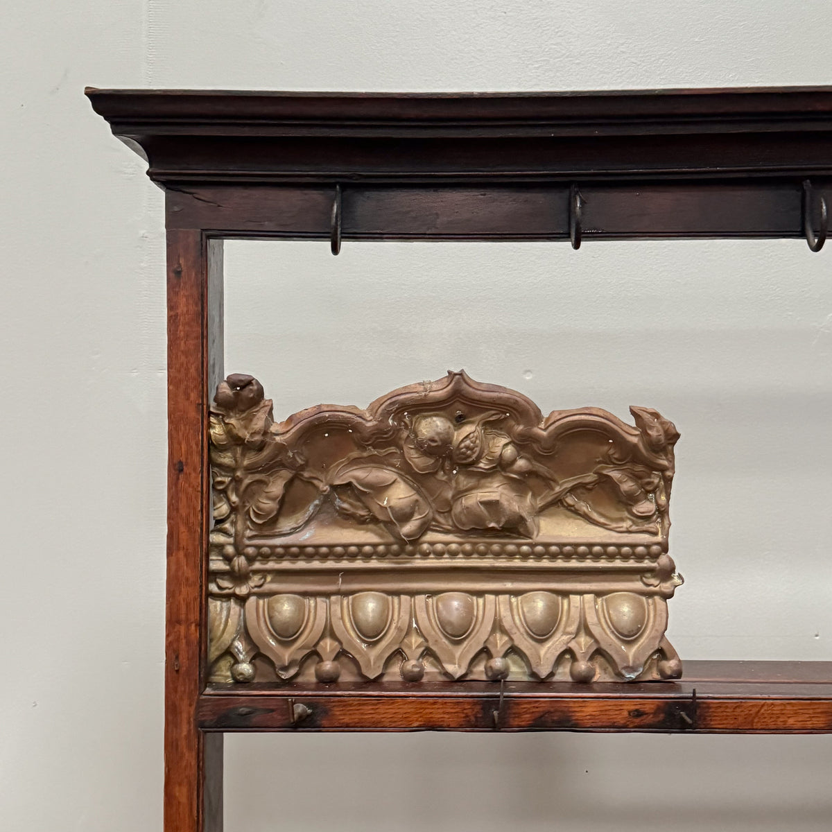 An 18th Century Oak Pot Board Dresser and Rack