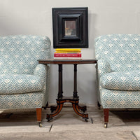 A Pair of Early 20th Century Howard & Sons 'Bridgewater' Armchairs