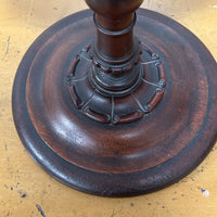 A George IV Mahogany Shaving Mirror attributed to James Mein