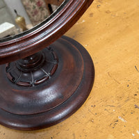 A George IV Mahogany Shaving Mirror attributed to James Mein