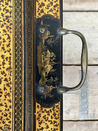 An Exceptional Regency Japanned Tray on Stand