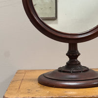 A George IV Mahogany Shaving Mirror attributed to James Mein