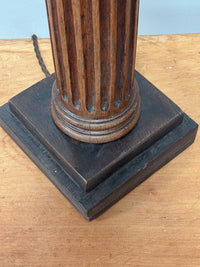 A Tall Corinthian Column Lamp