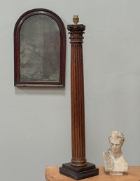 A Tall Corinthian Column Lamp