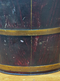 A Regency Toleware Bucket