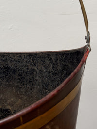 A Regency Toleware Bucket