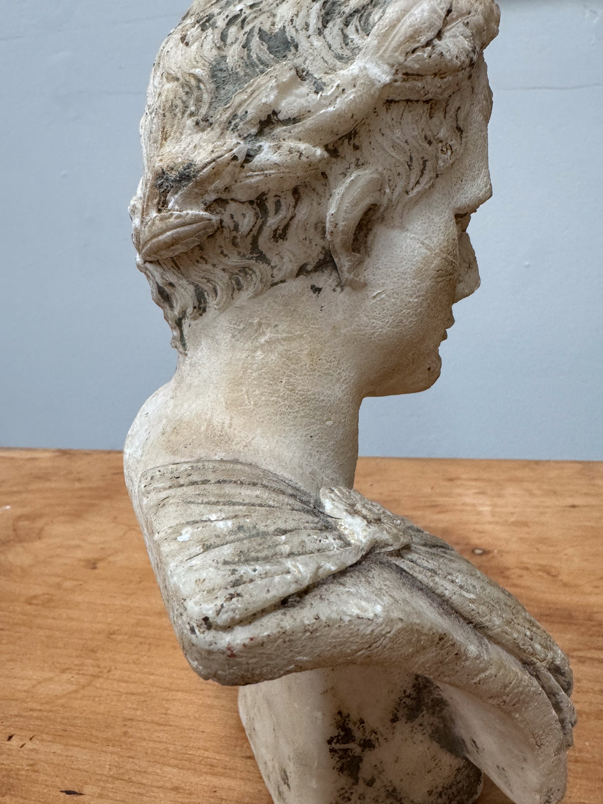 A Small Marble Bust