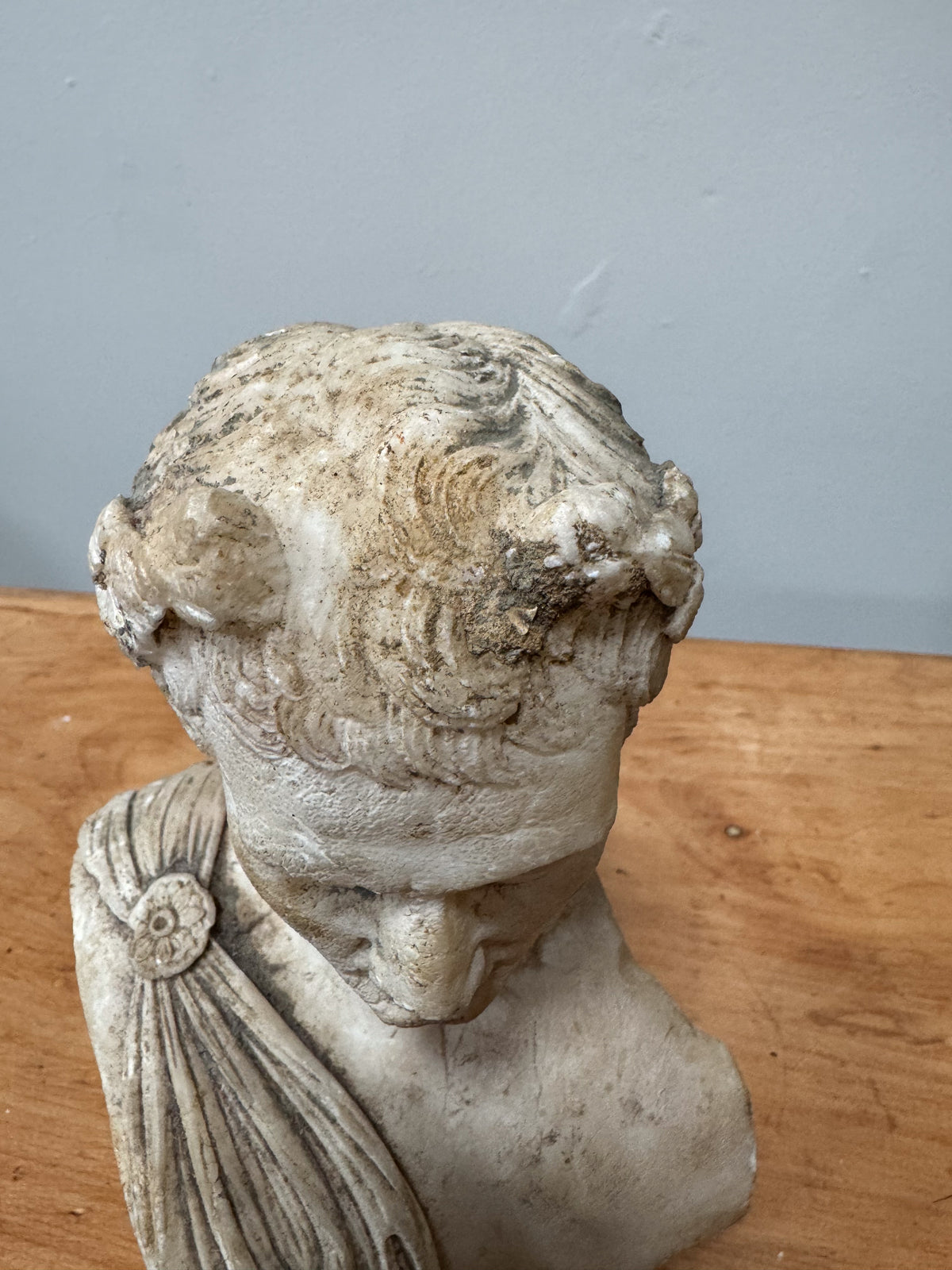 A Small Marble Bust