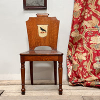 A Mid 19th Century Oak Hall Chair