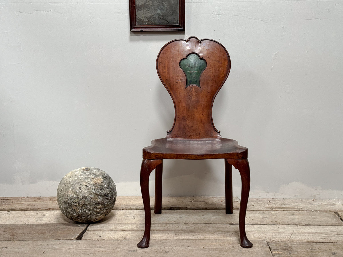 A George II Hall Mahogany Chair