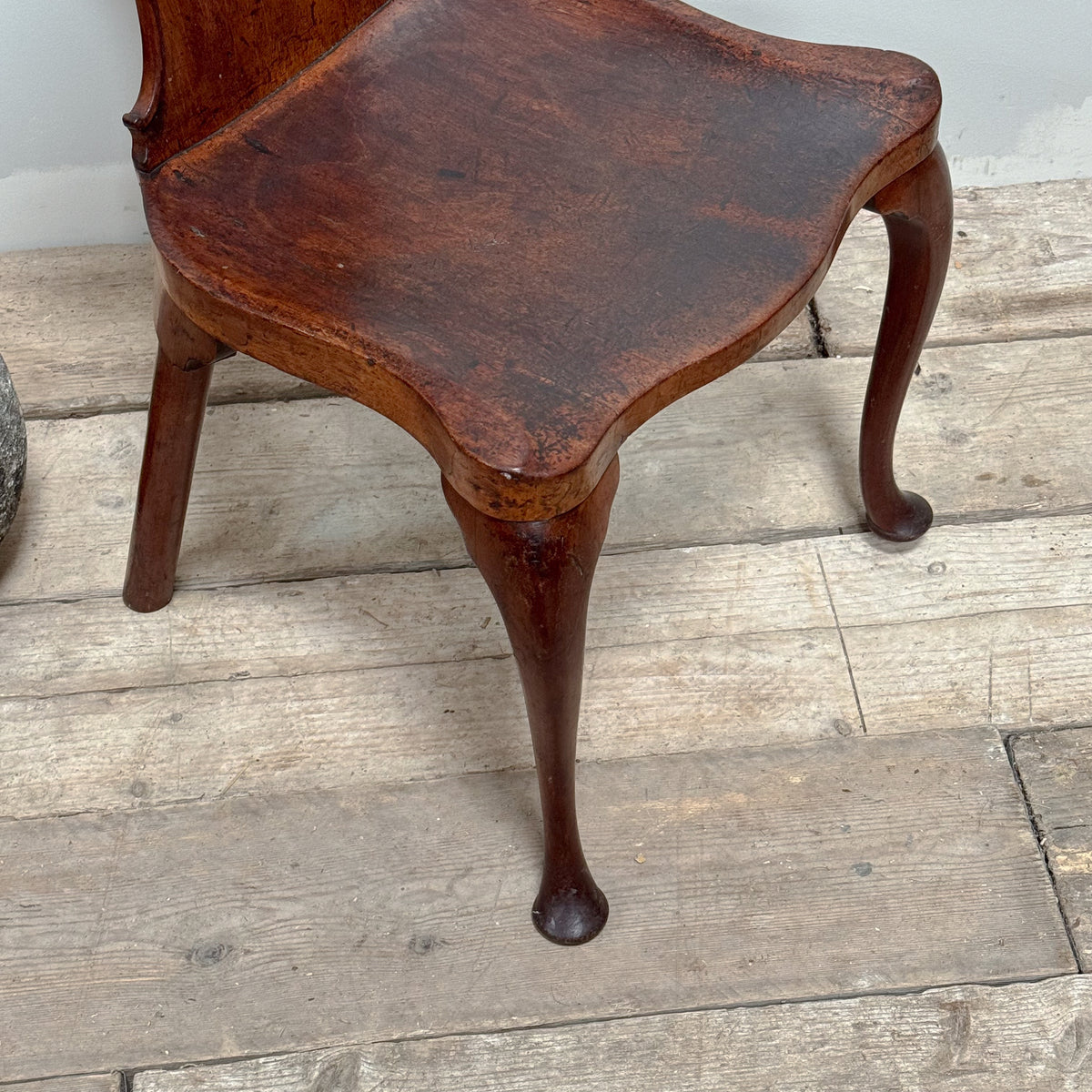 A George II Hall Mahogany Chair