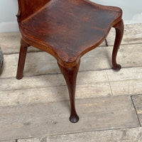 A George II Hall Mahogany Chair