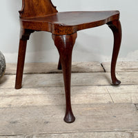 A George II Hall Mahogany Chair