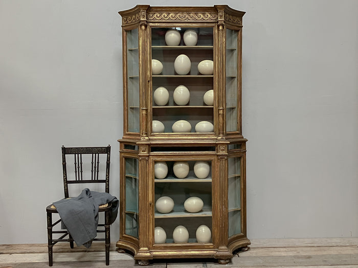 An Early 19th Century Giltwood Display Cabinet