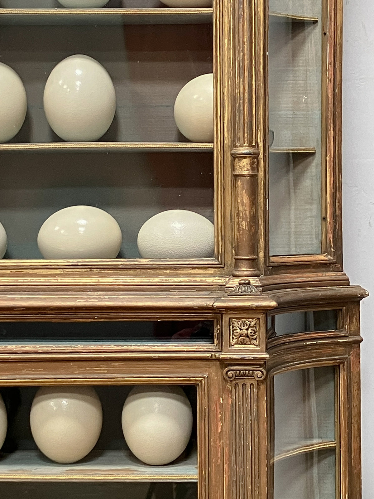 An Early 19th Century Giltwood Display Cabinet