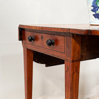 A Sheraton Period Satinwood Pembroke Table