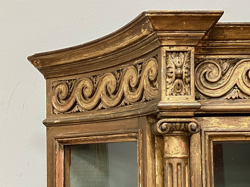 An Early 19th Century Giltwood Display Cabinet