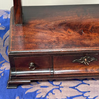 A George III Mahogany Swing Mirror