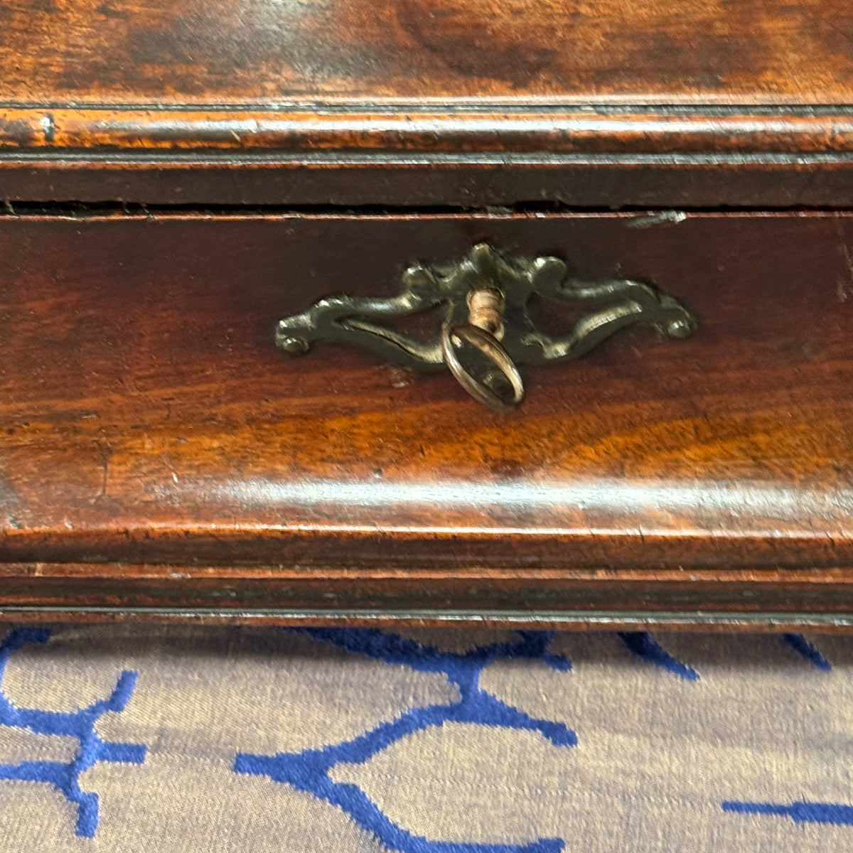 A George III Mahogany Swing Mirror