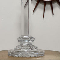 A Large Early 20th Century Glass Lamp Base