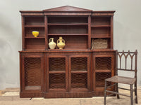 A Regency Mahogany Breakfront Bookcase