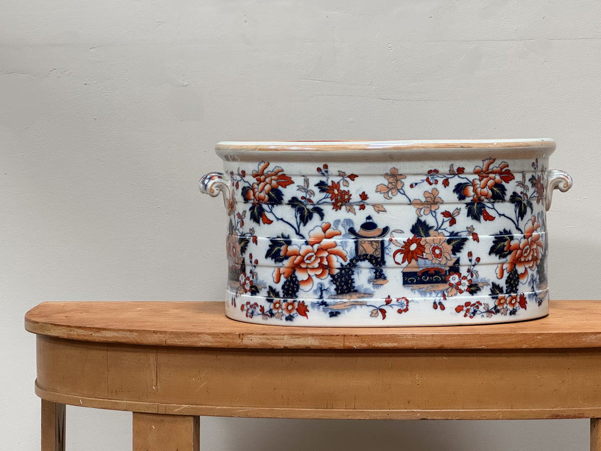 A Mid 19th Century Ironstone Footbath