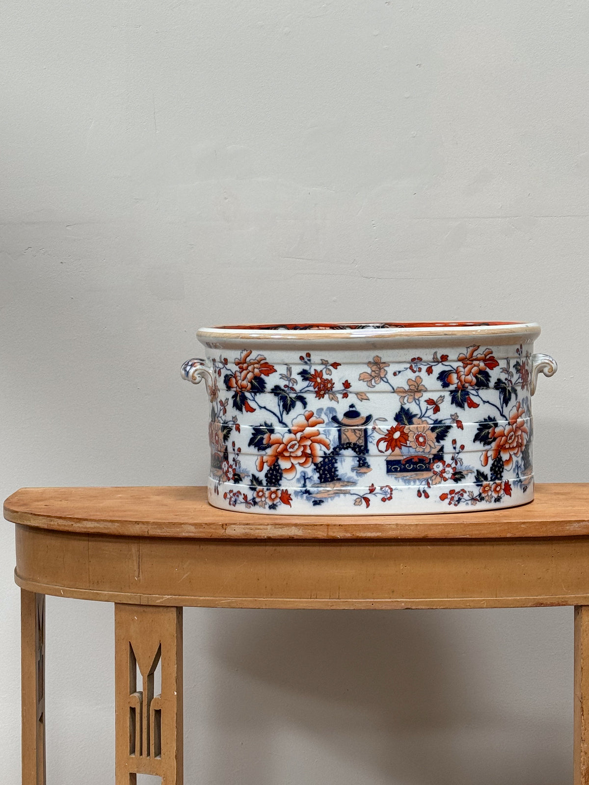 A Mid 19th Century Ironstone Footbath