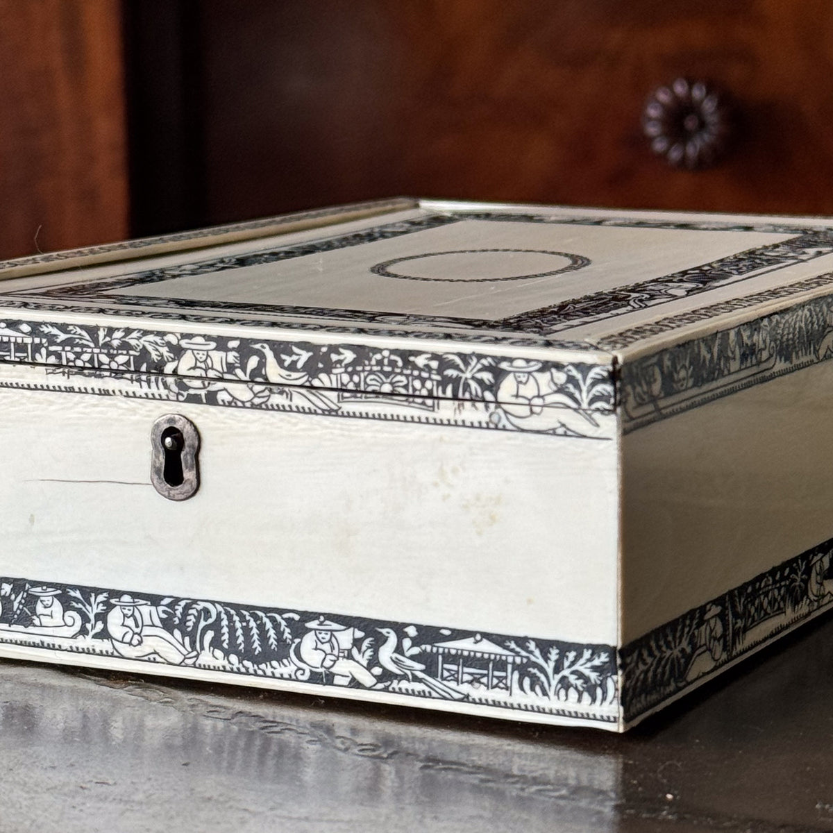 A Pair of Early 19th Century Vizagapatam Boxes