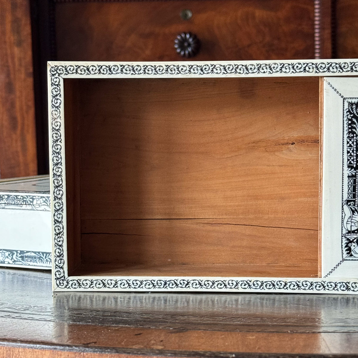 A Pair of Early 19th Century Vizagapatam Boxes