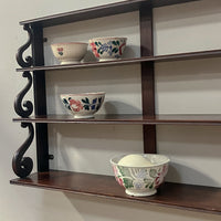 A Set of Regency Mahogany Cascading Shelves