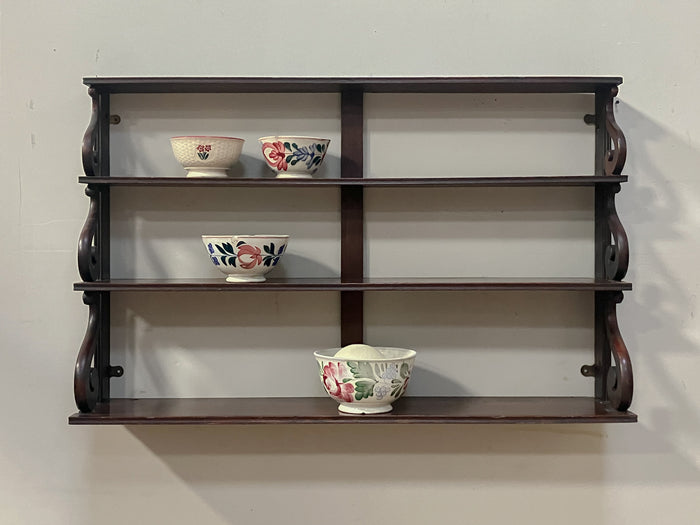 A Set of Regency Mahogany Cascading Shelves