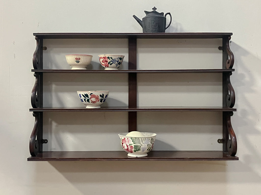 A Set of Regency Mahogany Cascading Shelves