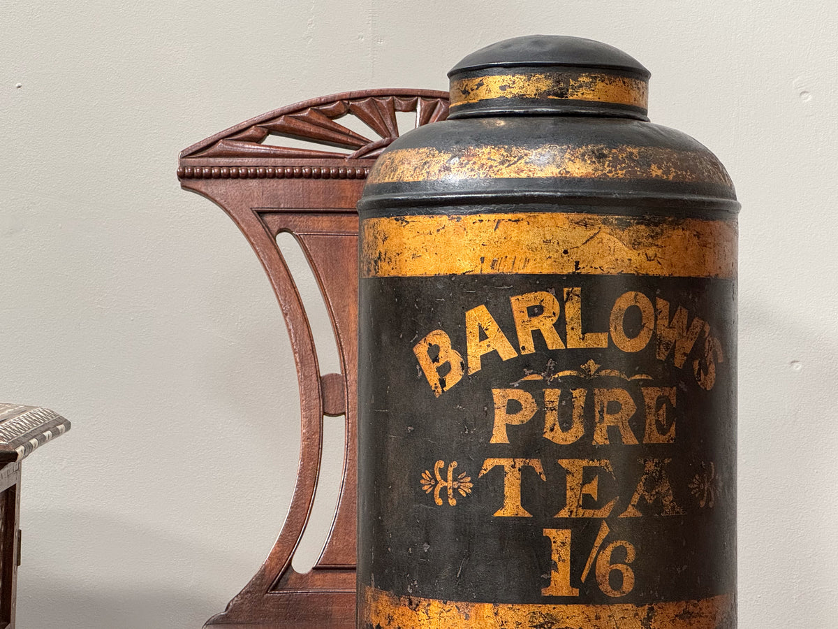 A 19th Century Toleware Tea Canister