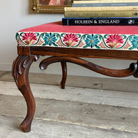 A Mid 19th Century Rosewood Centre Stool