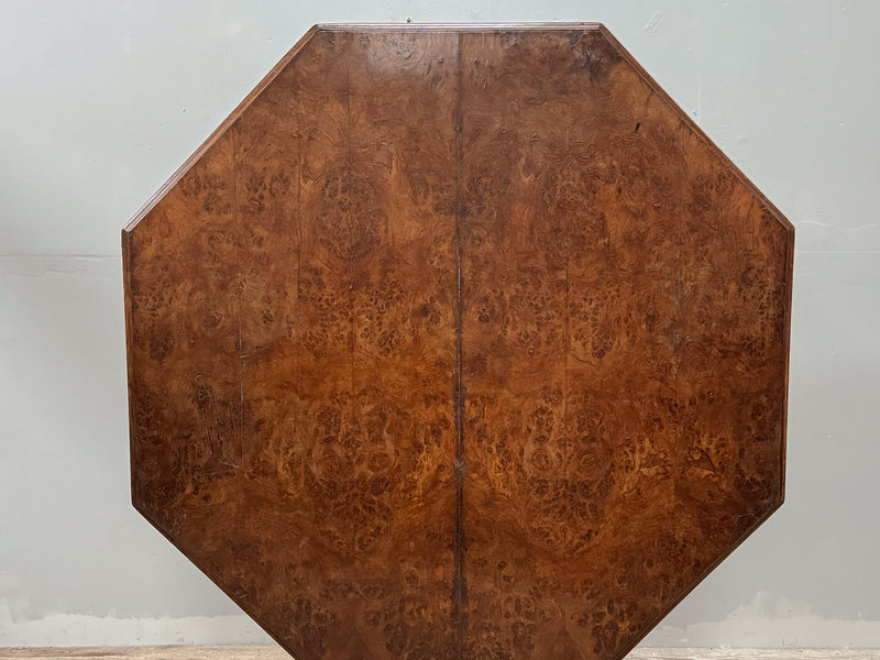 A 19th Century Burr Oak Centre Table