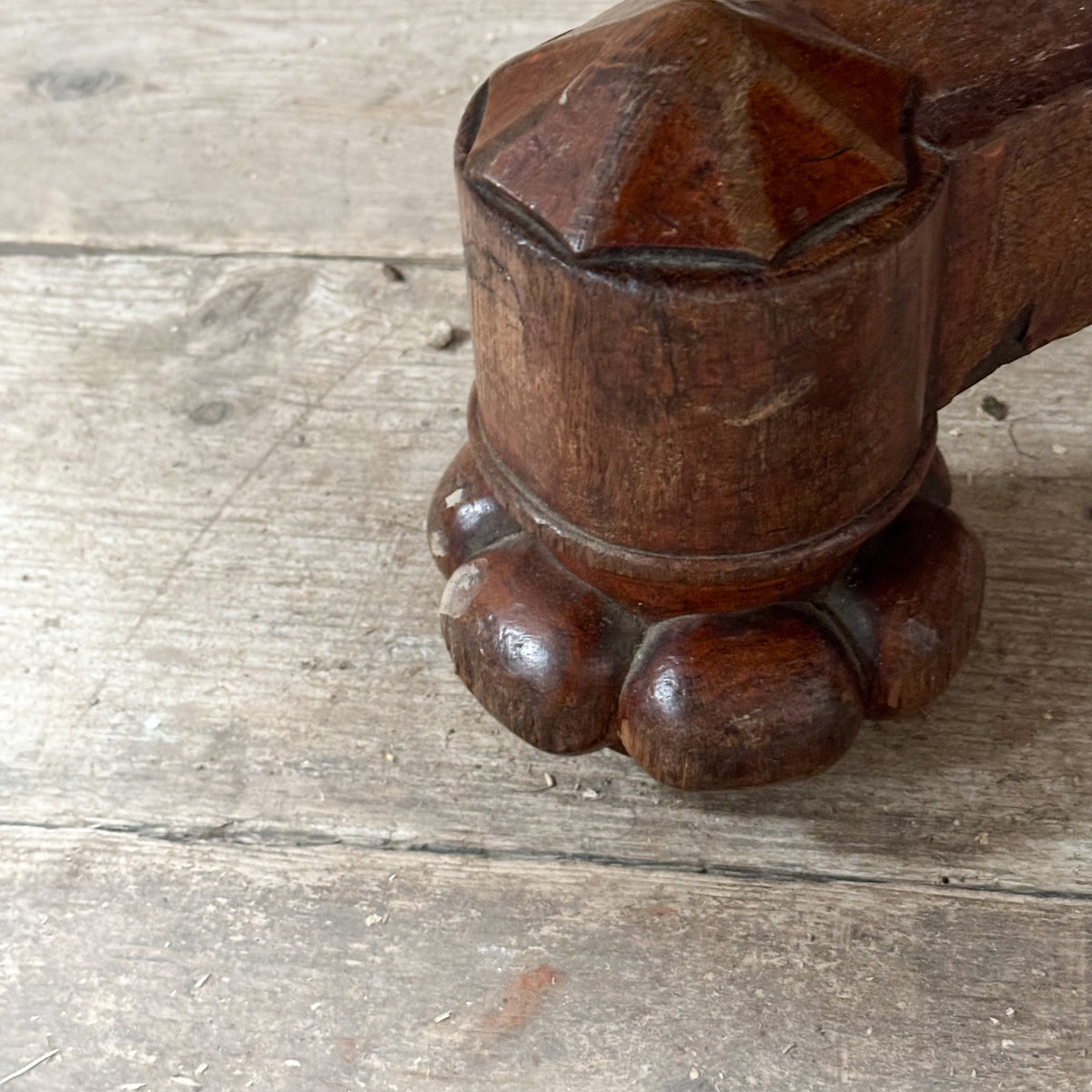 A 19th Century Burr Oak Centre Table