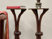 A Pair of 19th Century Tramp Art Stands