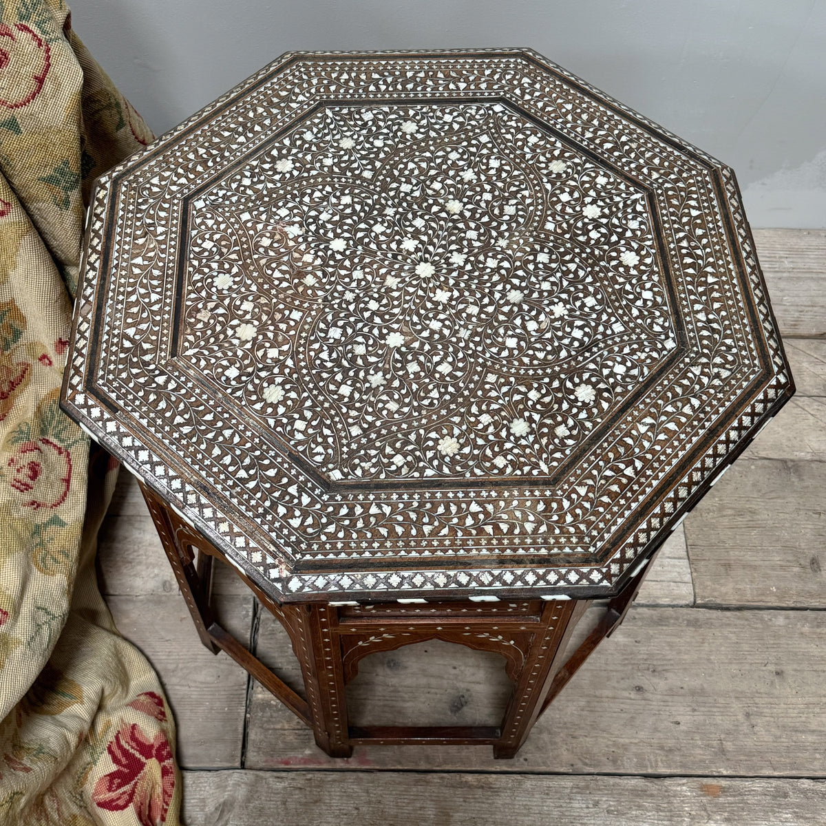 A Superb Mid 19th Century Hoshiarpur Inlaid Table