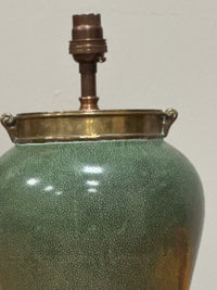 An Early 19th Century Chinese Ceramic Pot Lamp