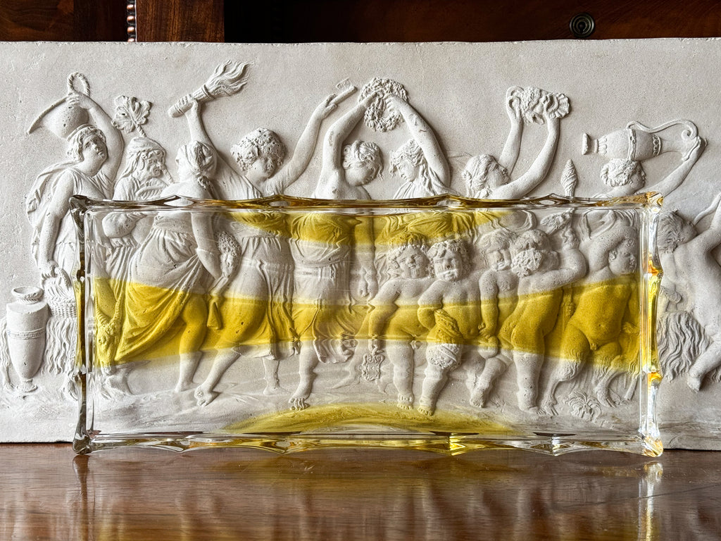 An Early 20th Century Glass Tray