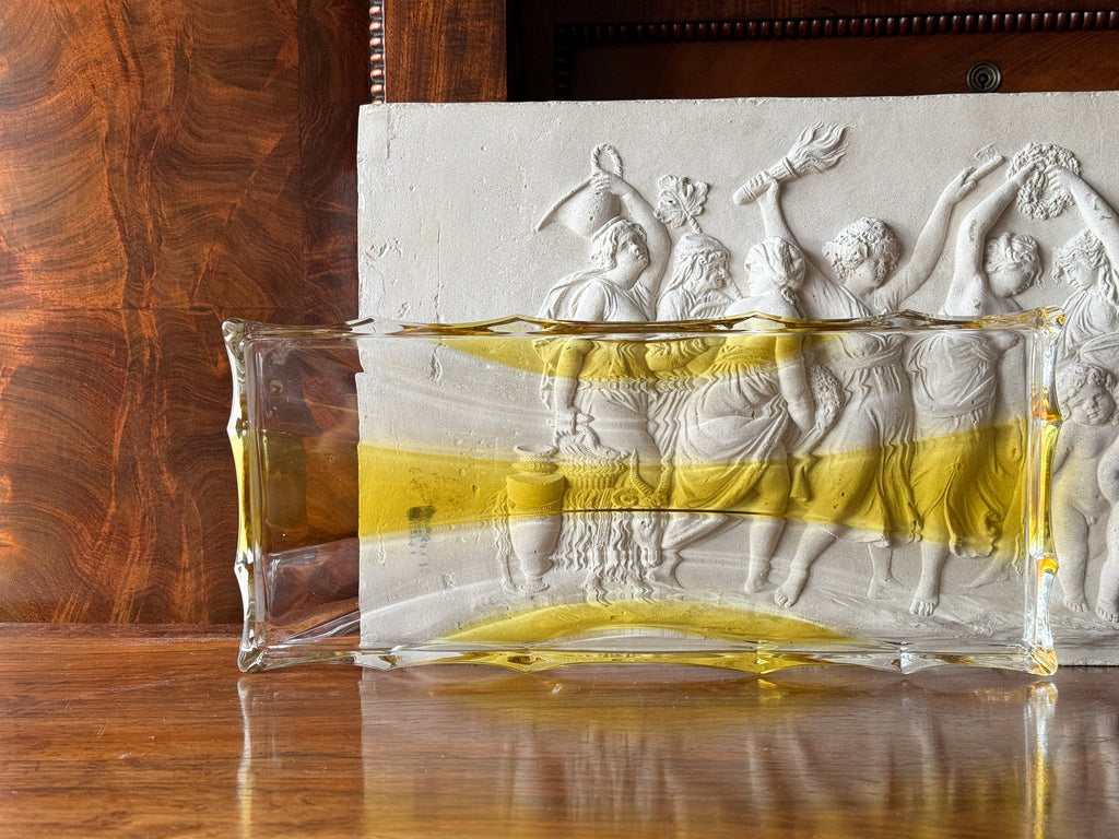 An Early 20th Century Glass Tray