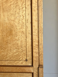 A Late 19th Century Birds Eye Maple Wardrobe by Gillows