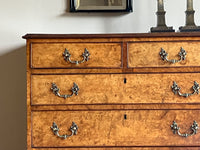 A George II Burr Oak Chest of Drawers