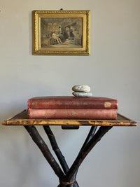 A 19th Century Twig and Bamboo Tripod Table