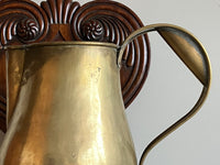 A Large Late 18th Century Brass Ale Jug