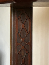 A George III Mahogany Corner Shelf