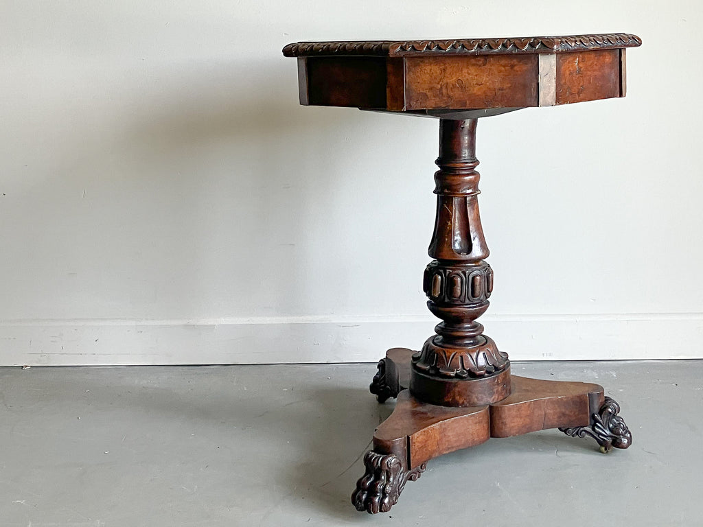 An Early 19th Century Walnut Drum Table