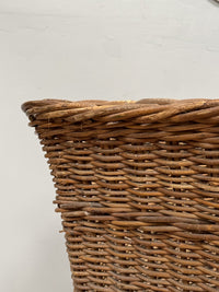 A Huge Early 20th Century Wicker Basket